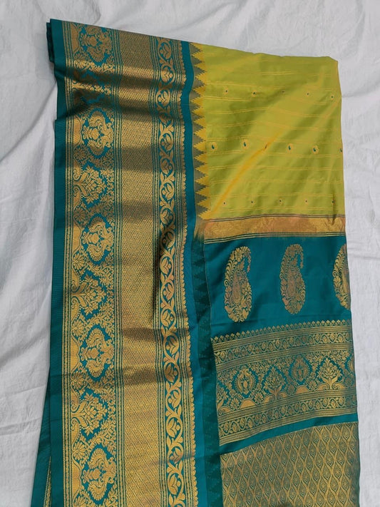 Gadwal Semi Pattu Saree