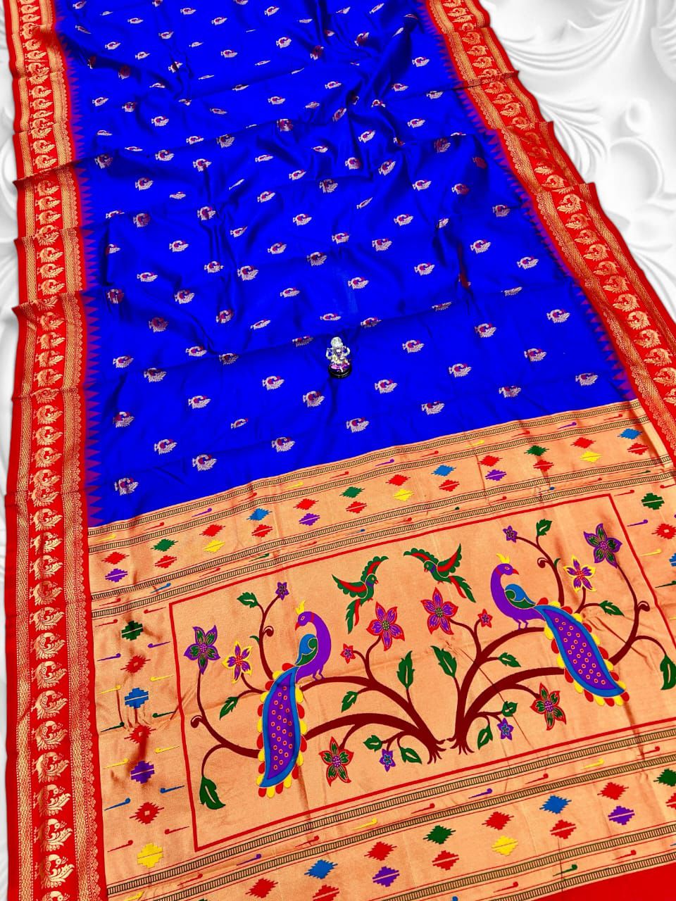 Gouri Gadwal Paithani Saree