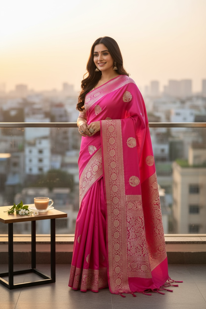 Banaras Katan Dybel Soft Silk