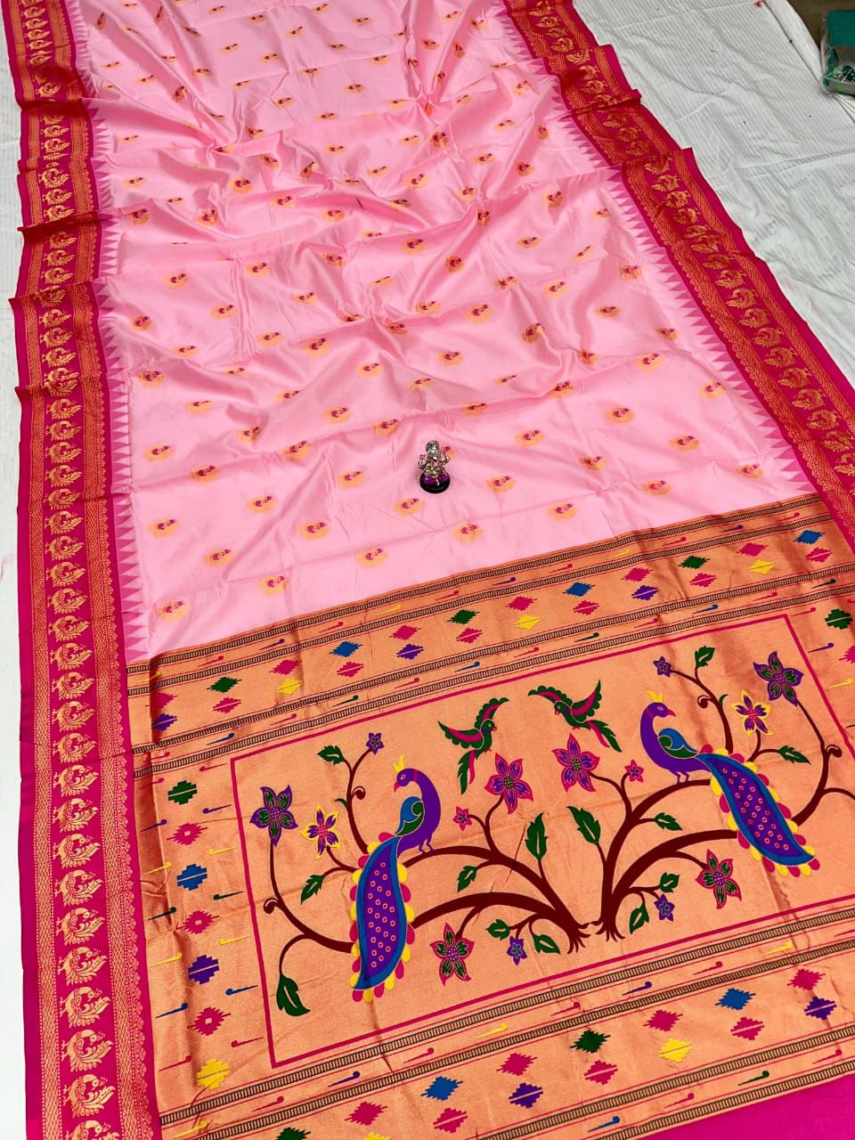 Gouri Gadwal Paithani Saree