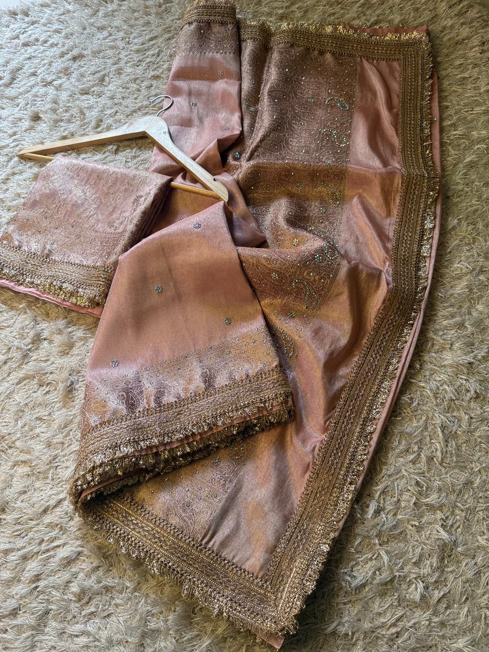 Banarasi Katan Tissue Silk Saree