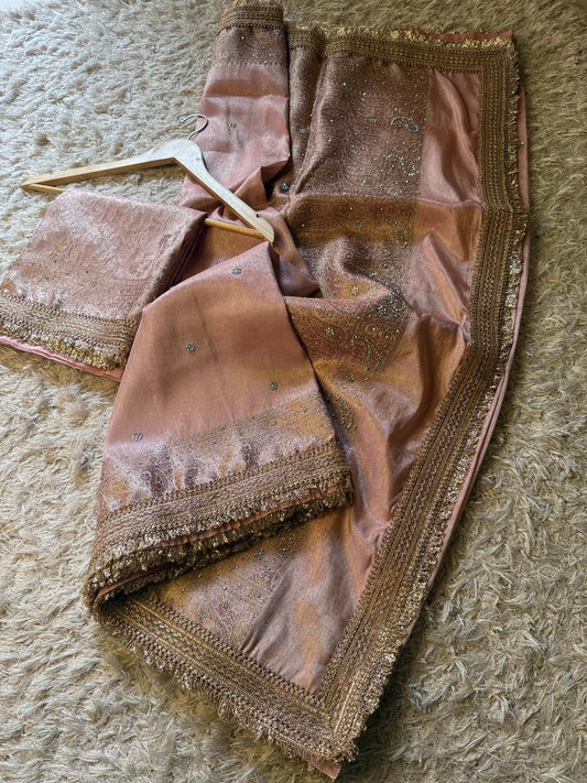 Banarasi Katan Tissue Silk Saree