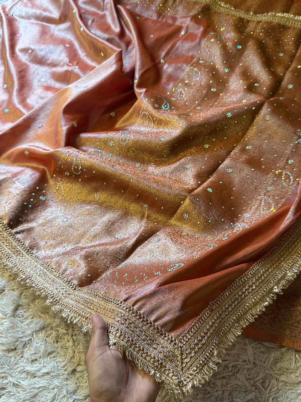 Banarasi Katan Tissue Silk Saree