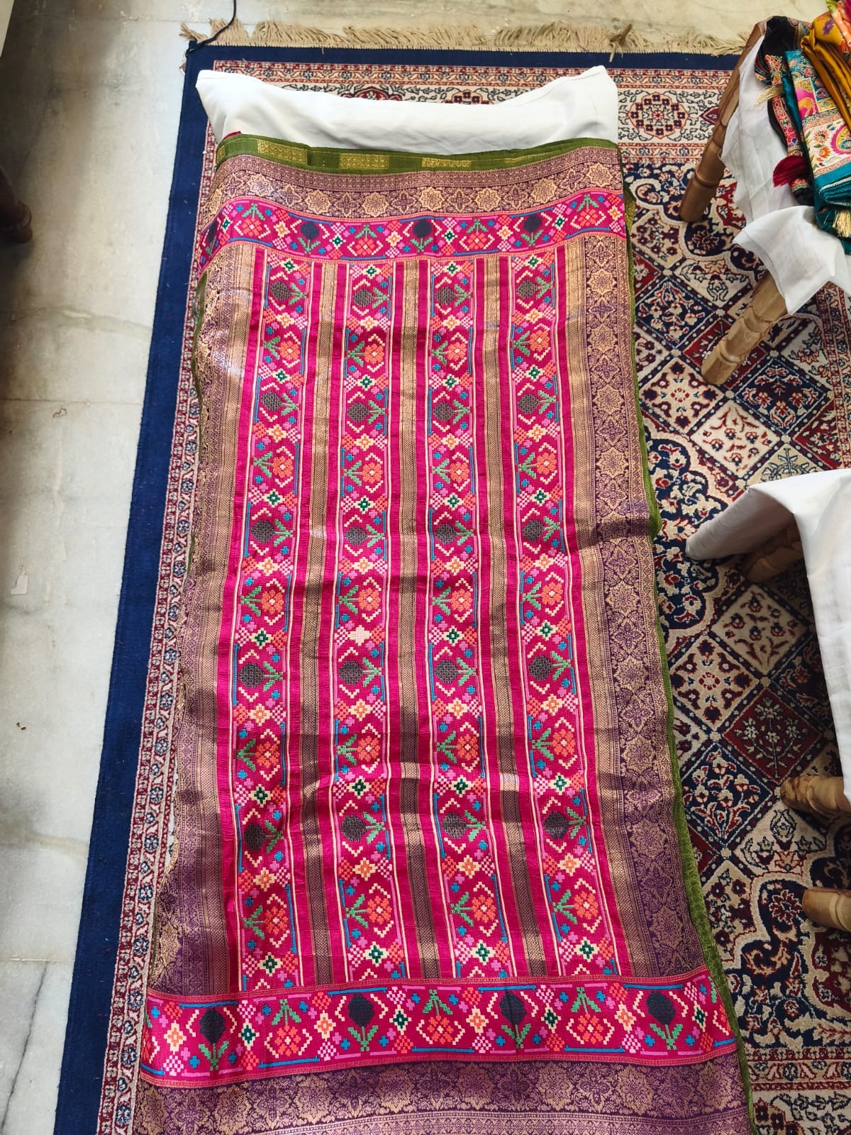 Pashmina Semi Silk Saree