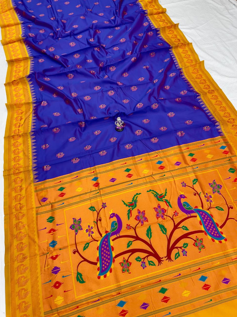 Gouri Gadwal Paithani Saree