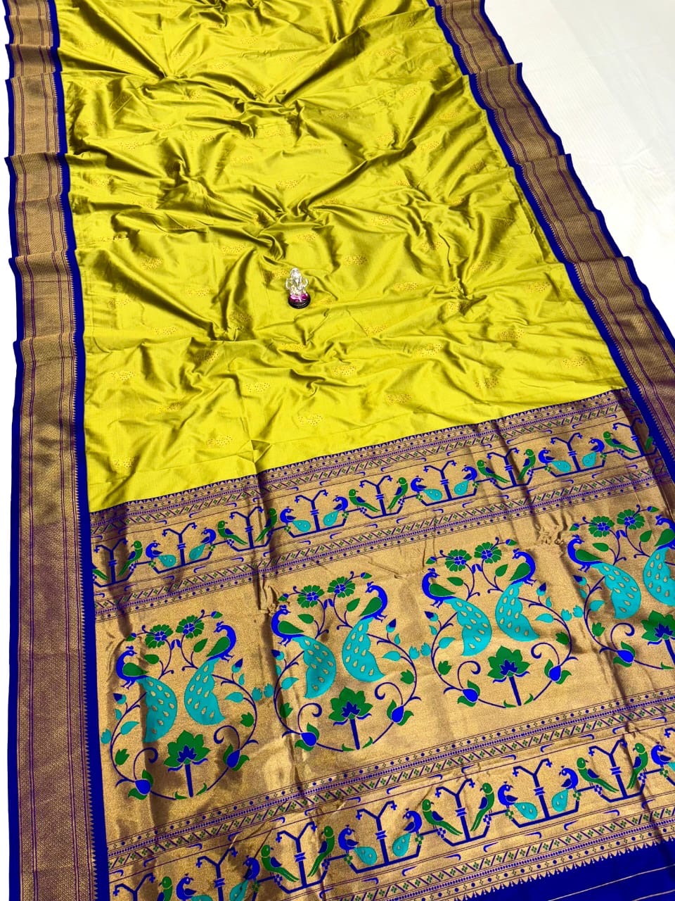 Zumka Peacock Paithani Saree