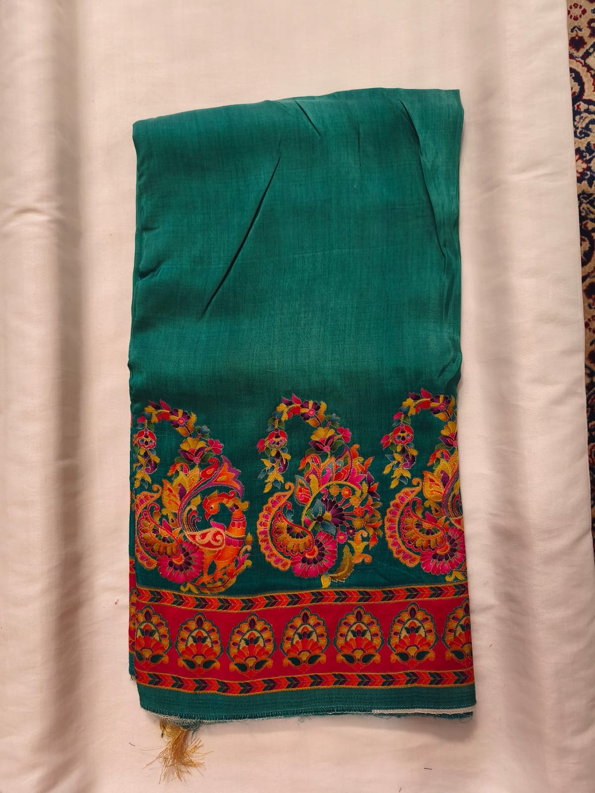 Pashmina Semi Silk Saree