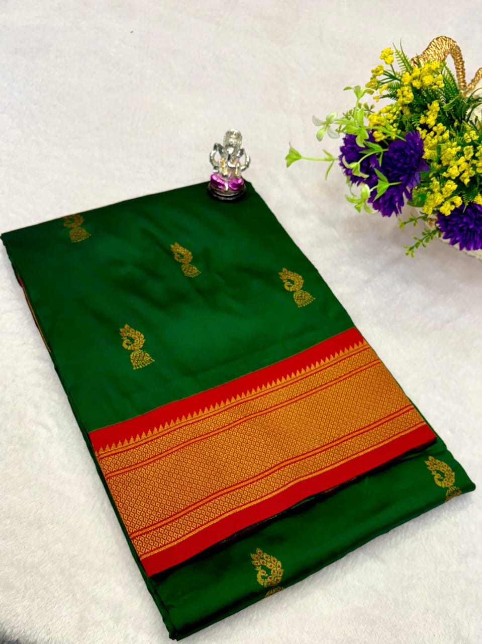Zumka Peacock Paithani Saree