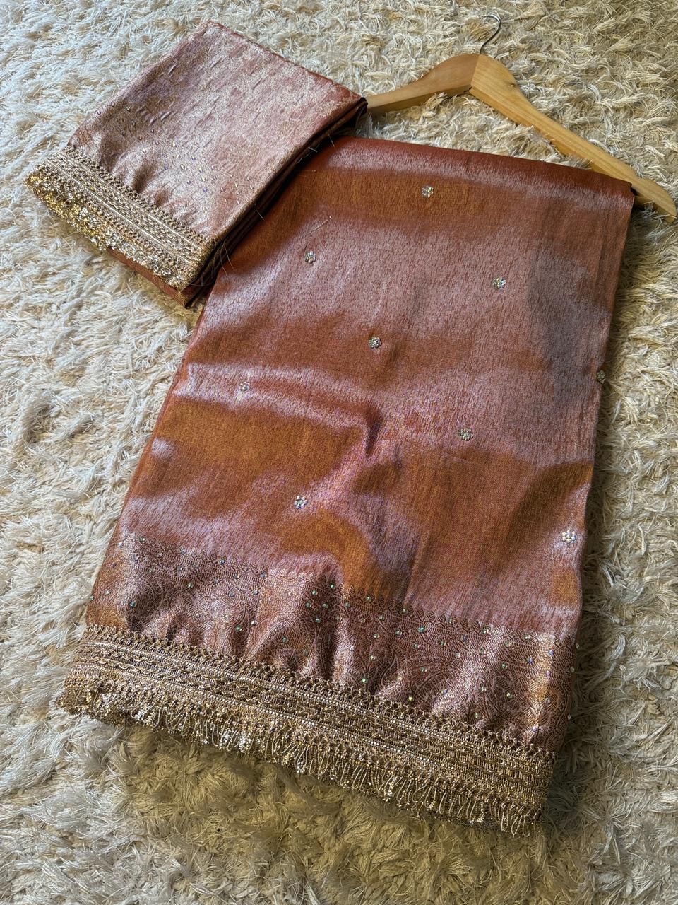 Banarasi Katan Tissue Silk Saree