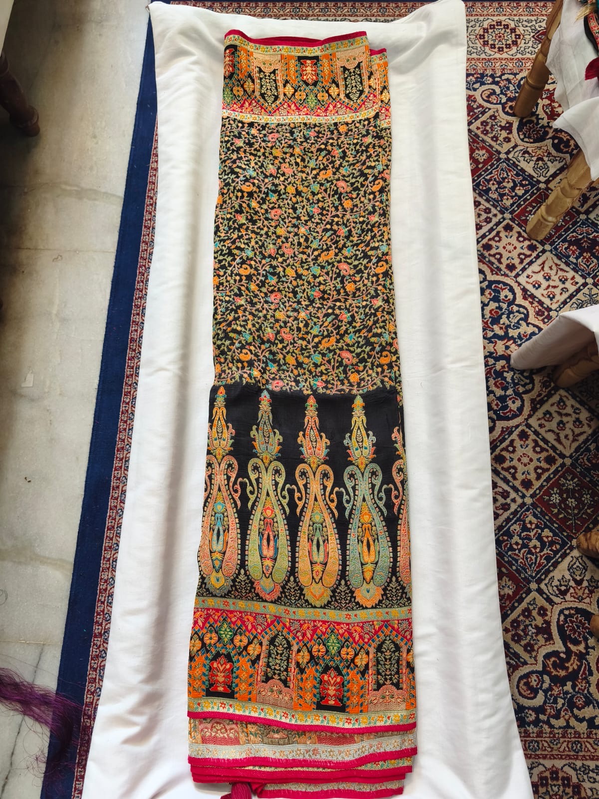 Pashmina Semi Silk Saree