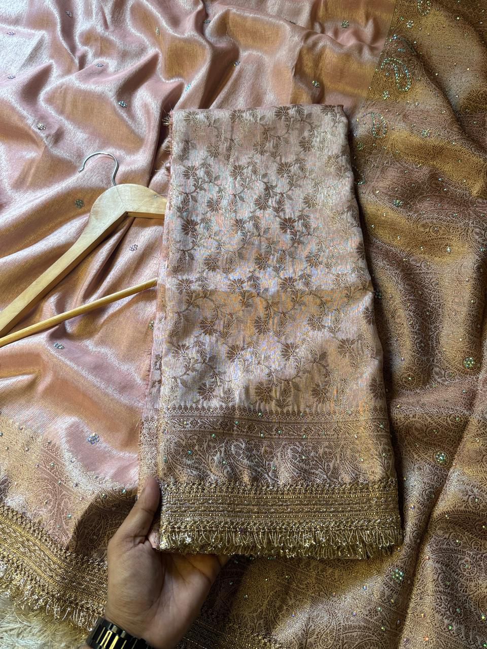 Banarasi Katan Tissue Silk Saree