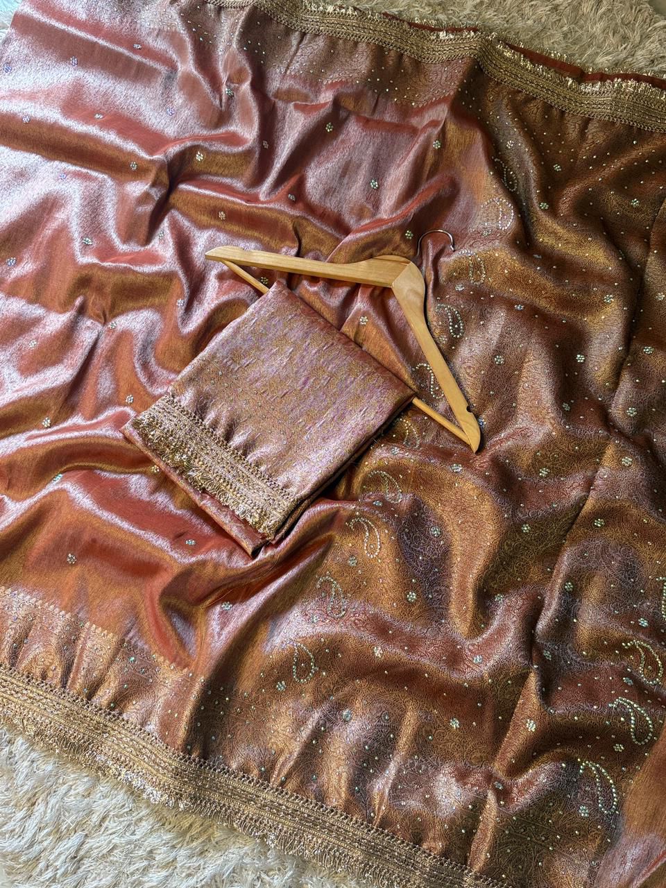 Banarasi Katan Tissue Silk Saree