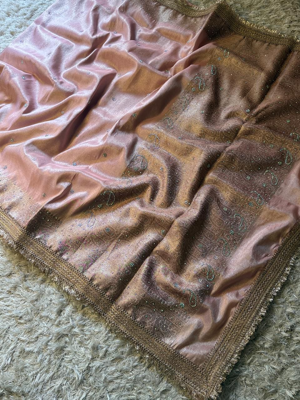 Banarasi Katan Tissue Silk Saree