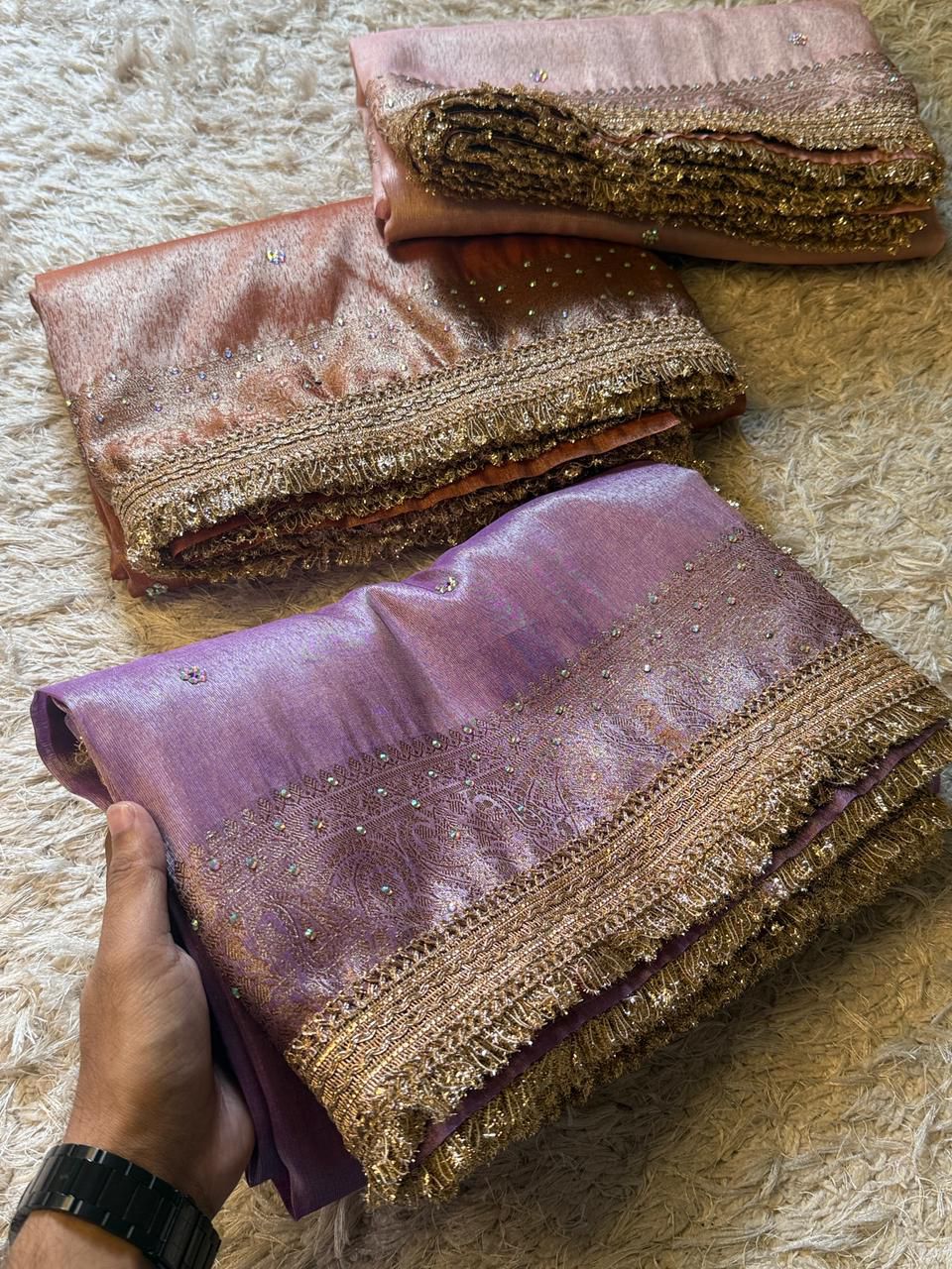 Banarasi Katan Tissue Silk Saree