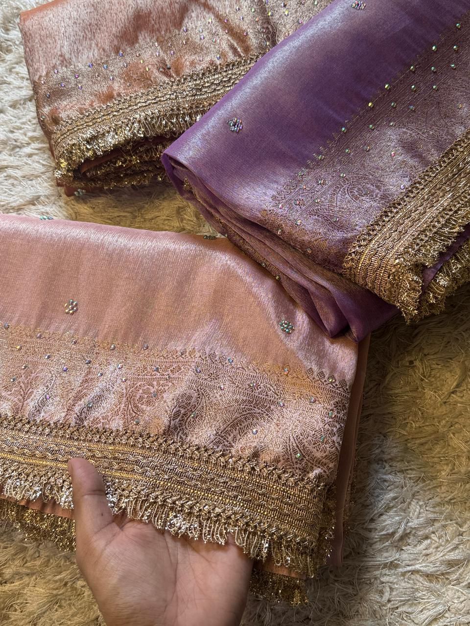 Banarasi Katan Tissue Silk Saree