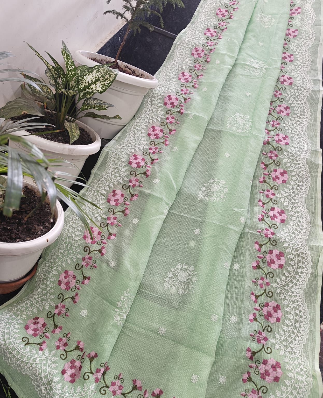 Pure Kota Doria Saree