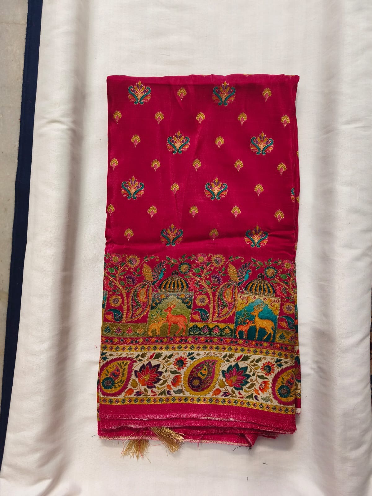 Pashmina Semi Silk Saree