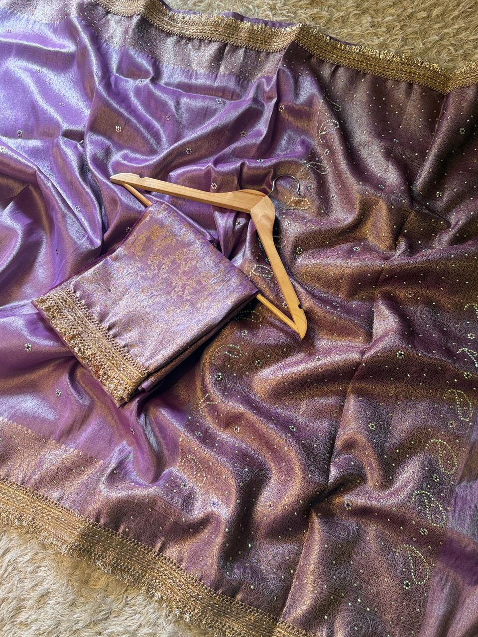 Banarasi Katan Tissue Silk Saree