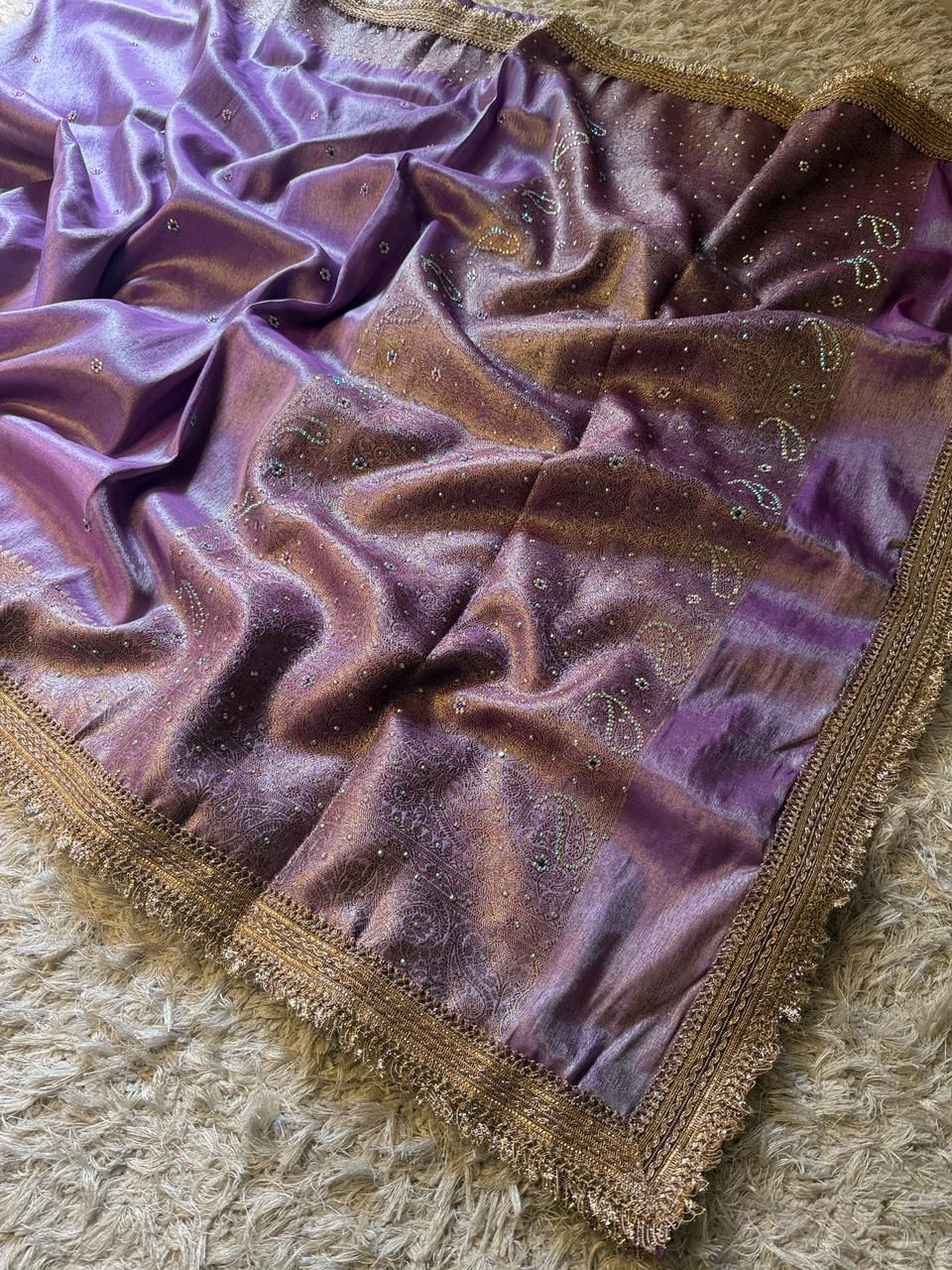 Banarasi Katan Tissue Silk Saree