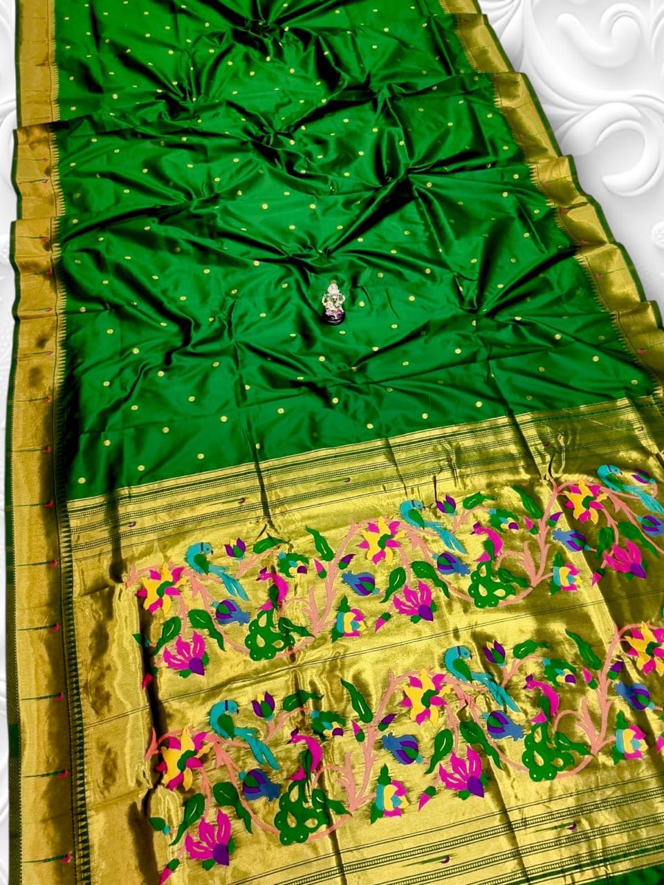 Gouri Muniya Paithani Saree