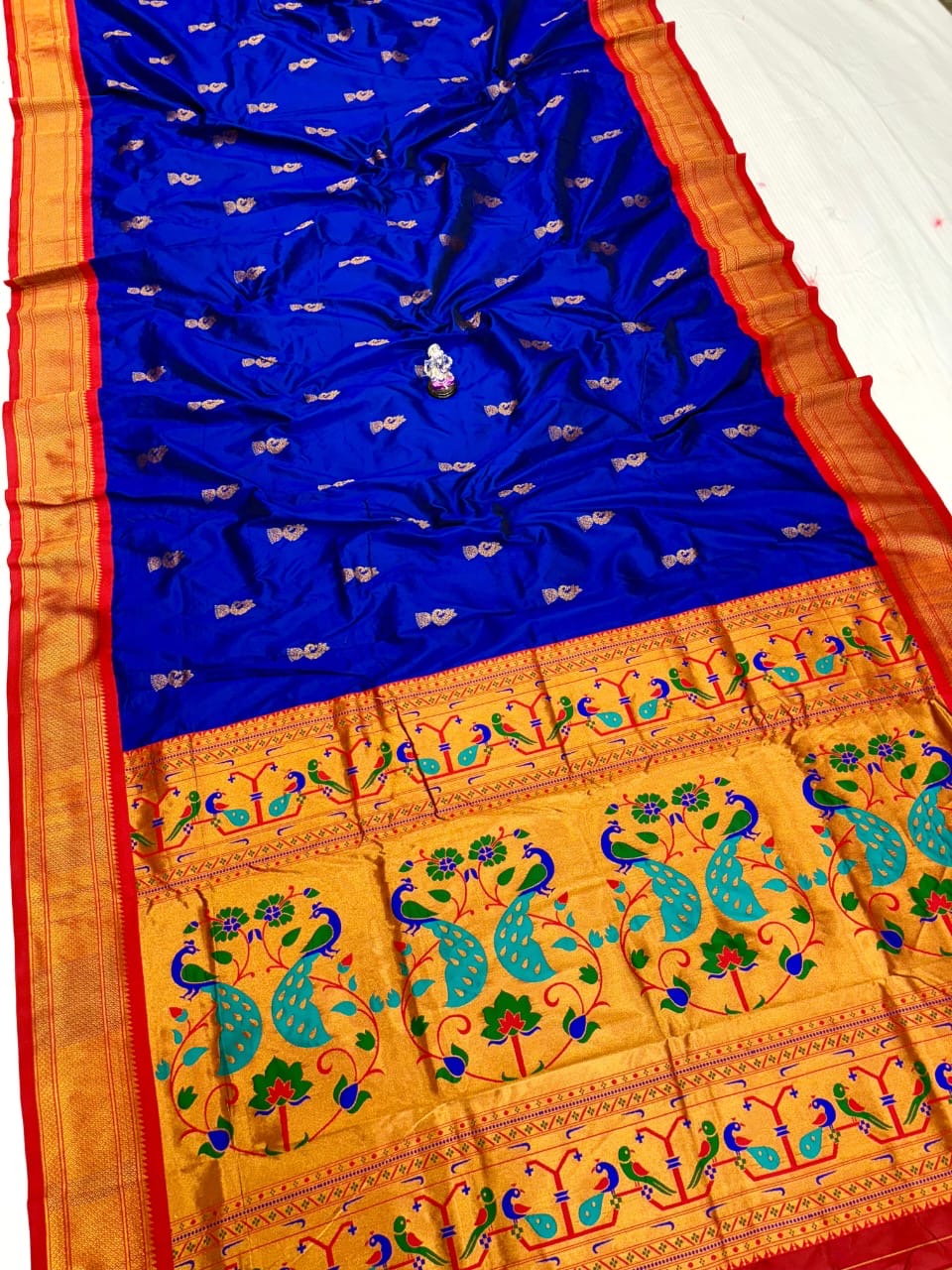 Zumka Peacock Paithani Saree