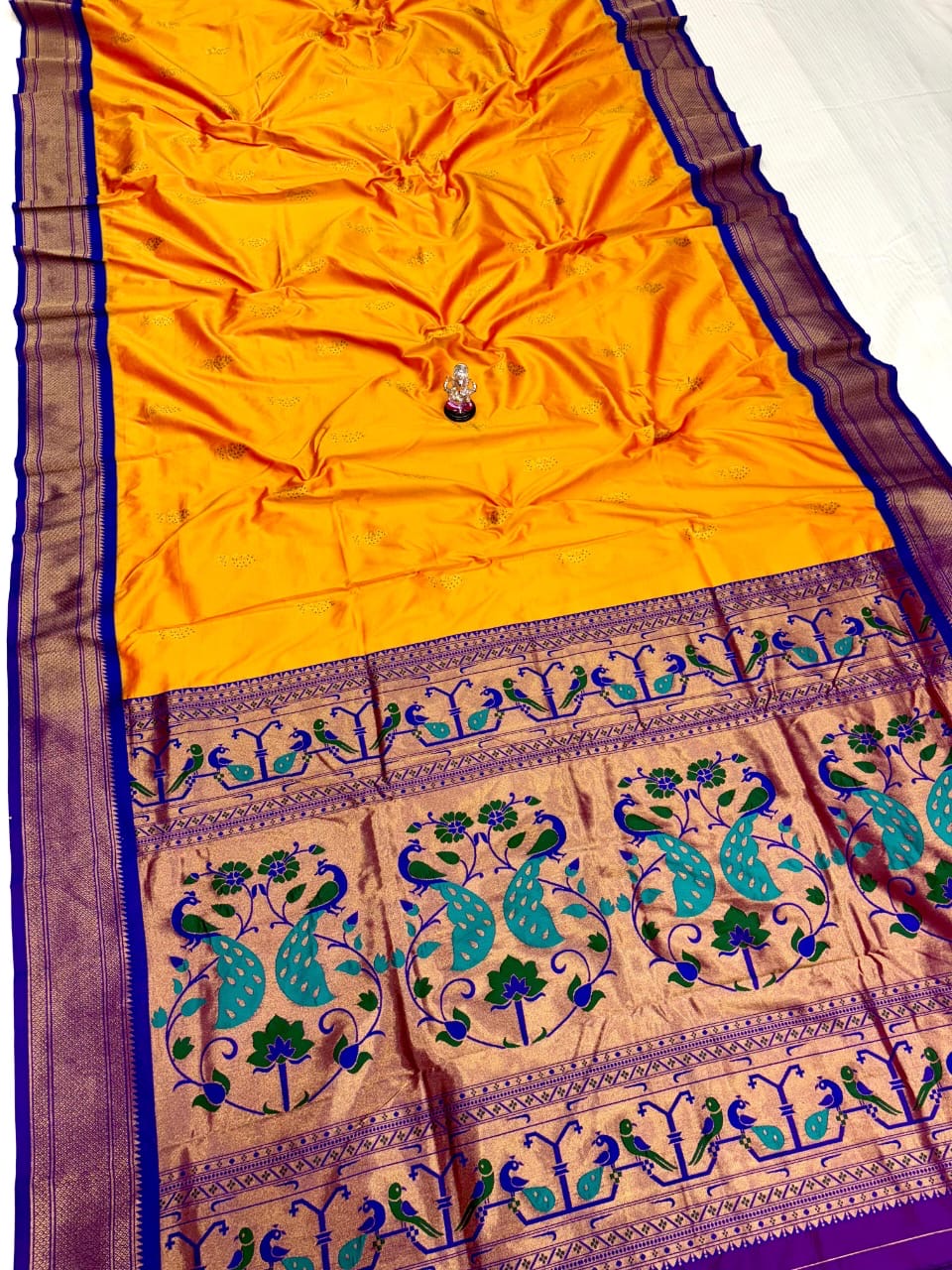 Zumka Peacock Paithani Saree