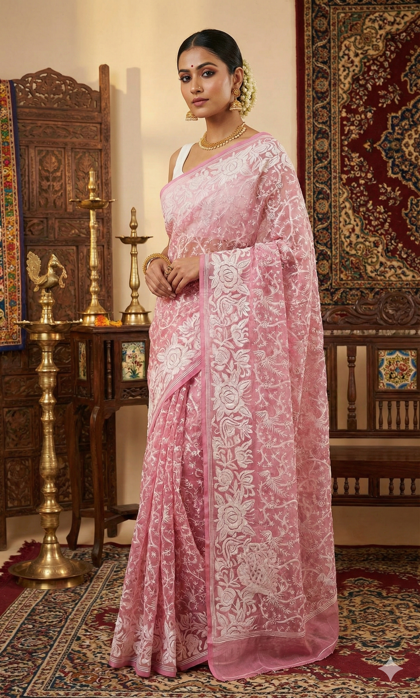 Beautiful Organza Silk Saree