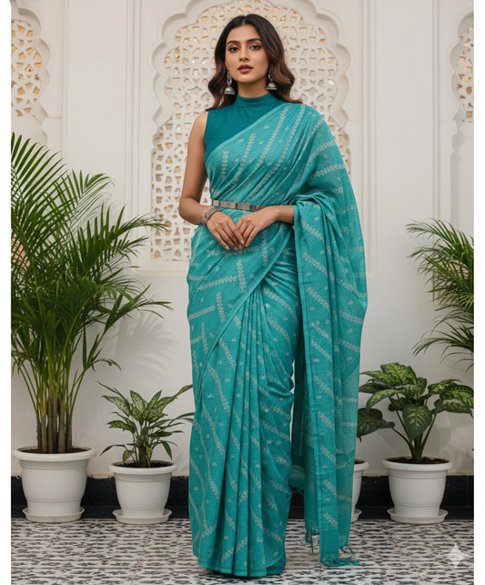 soft kota doria saree