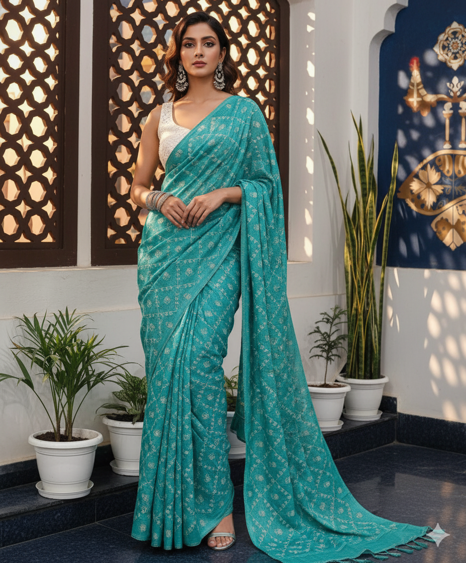 soft kota doria saree