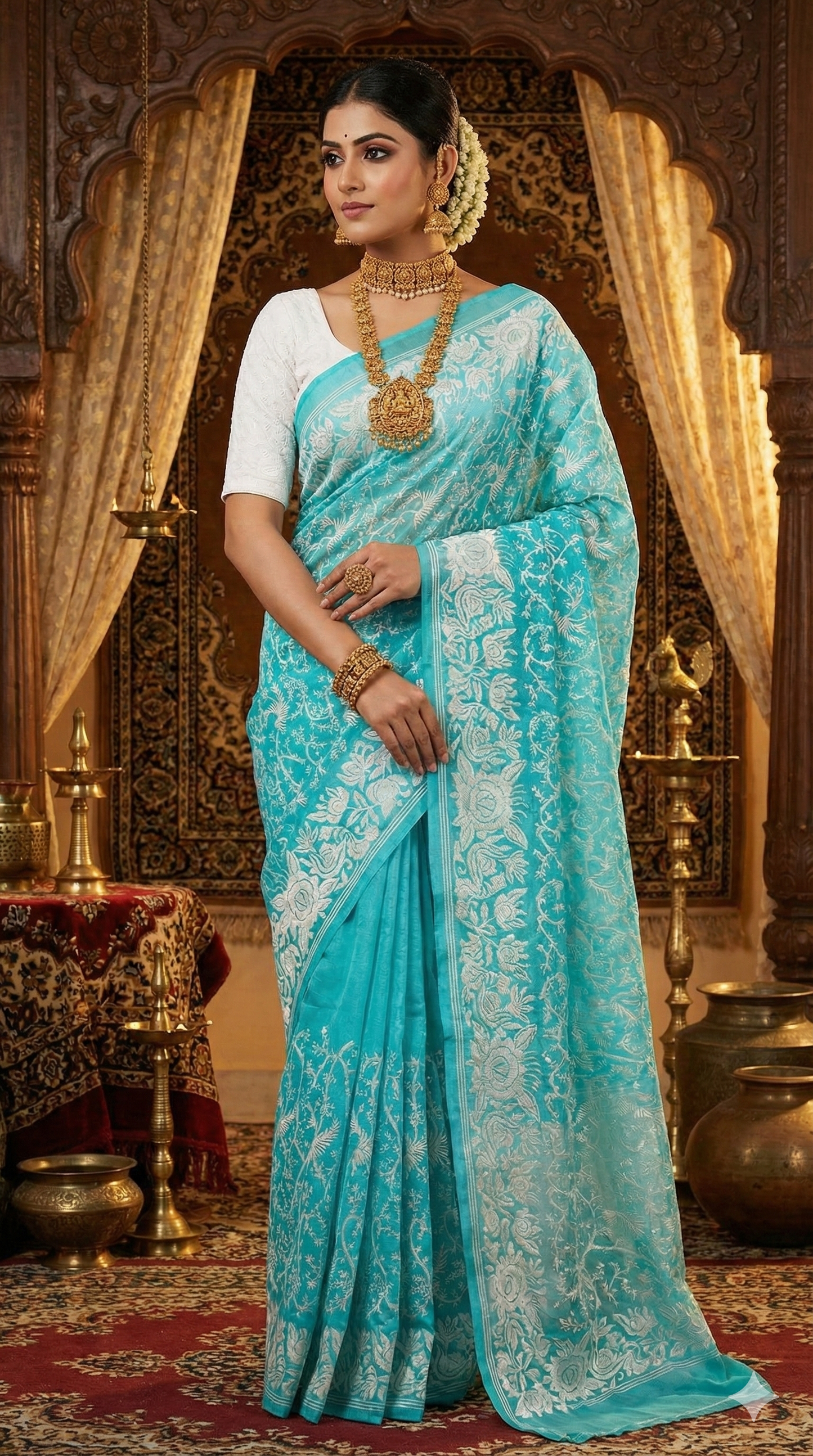 Beautiful Organza Silk Saree