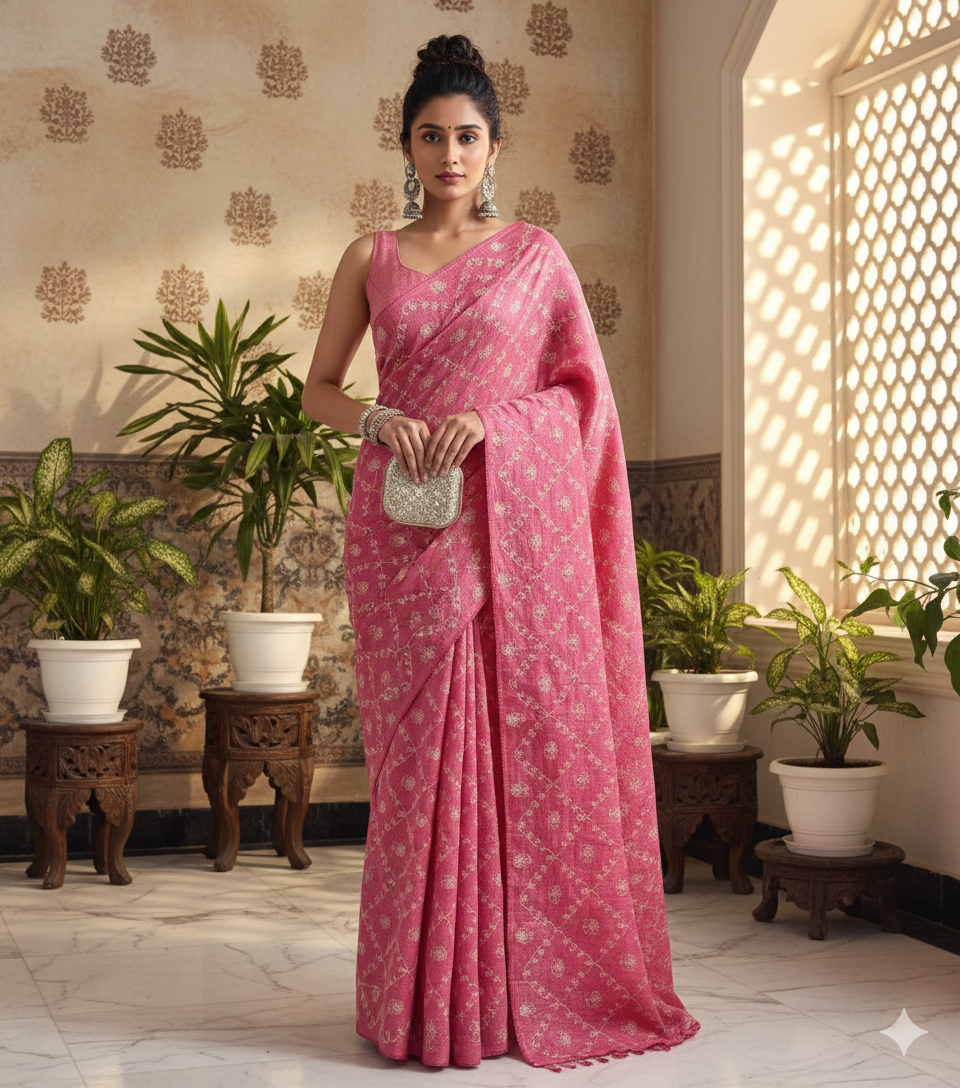 soft kota doria saree