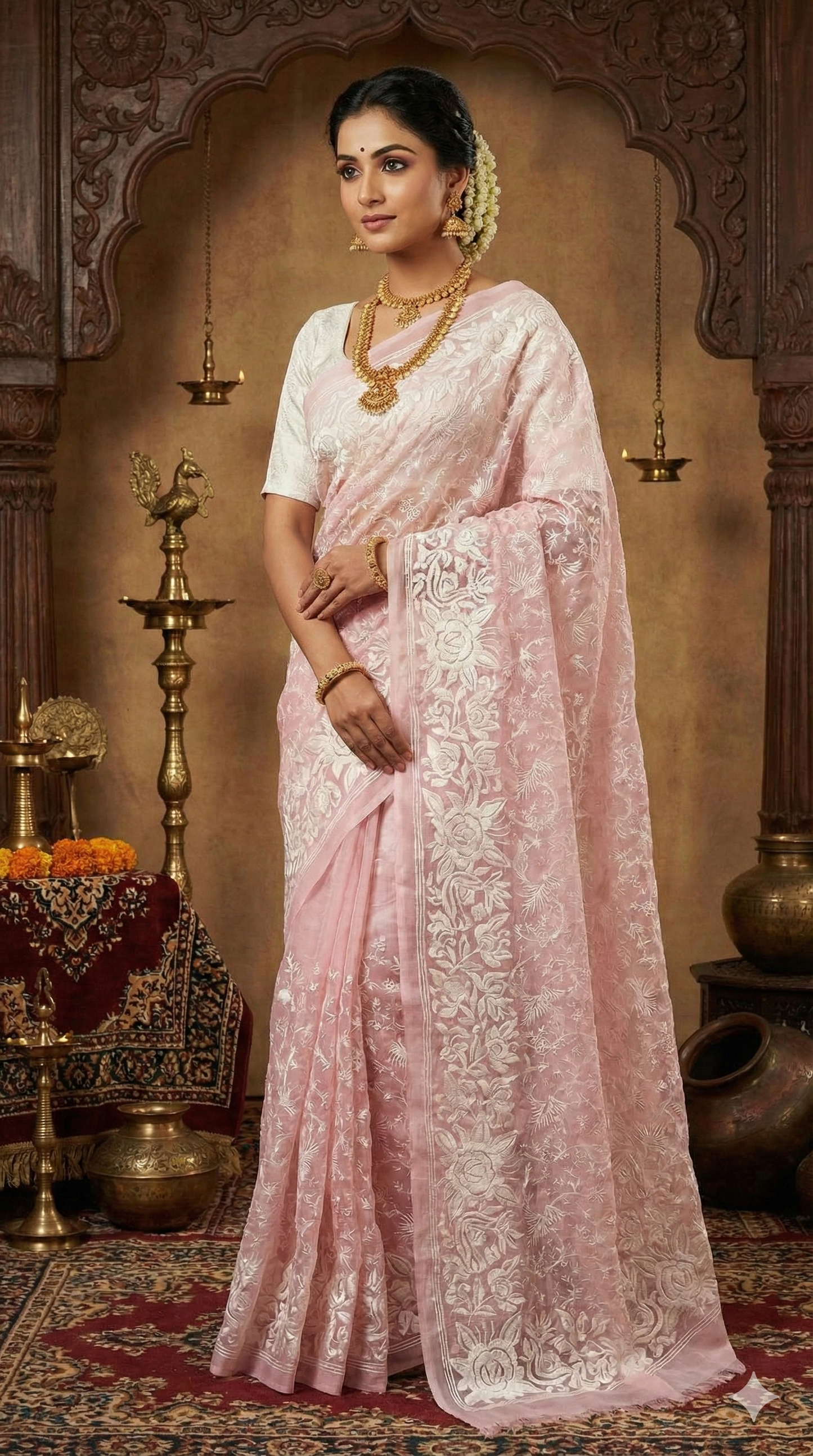 Beautiful Organza Silk Saree