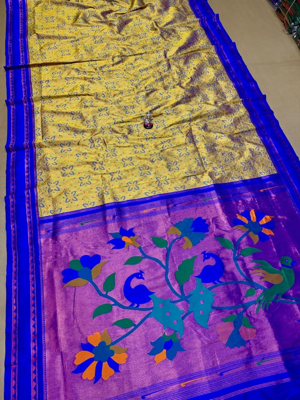 Paithani Vrutika Bandhani