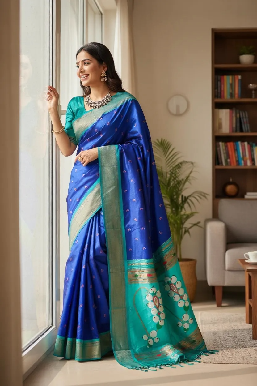 Paithani Chandrakor Nath