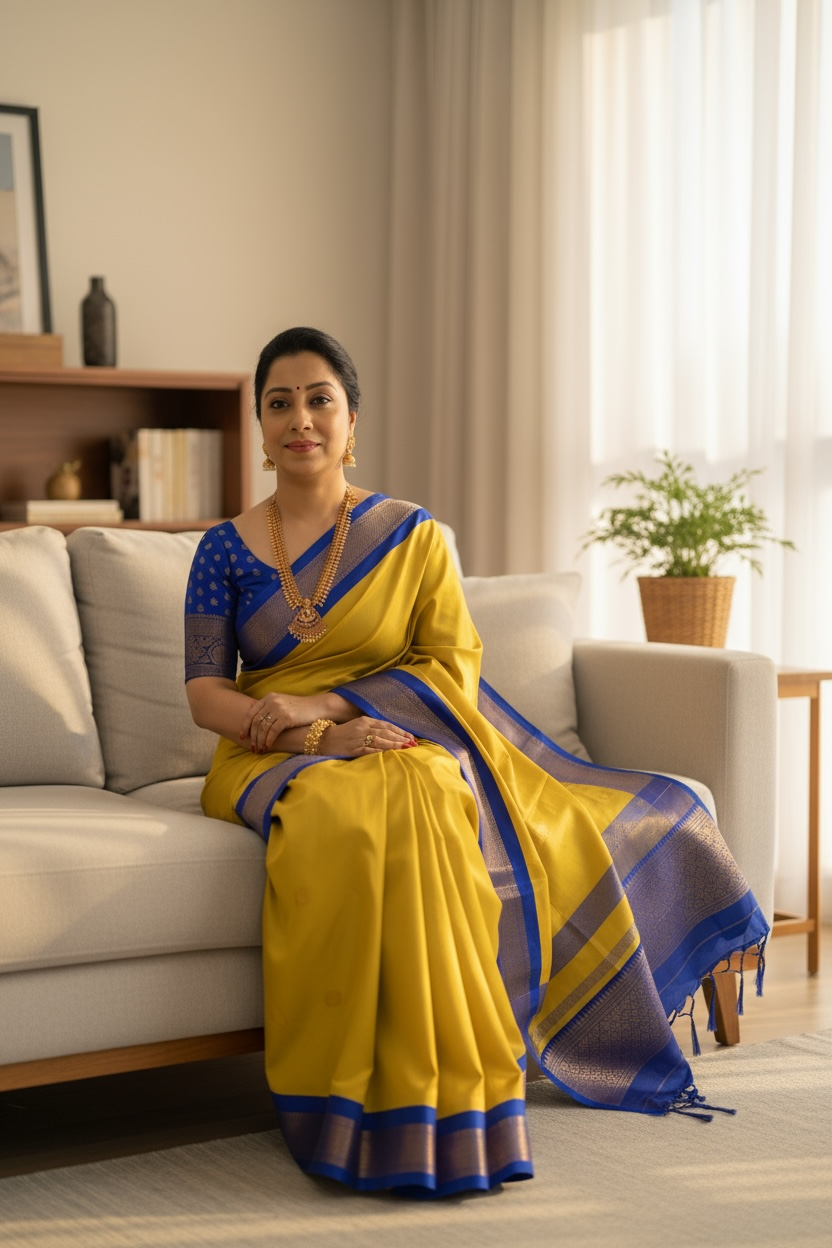 Paithani Kadiyal Mor