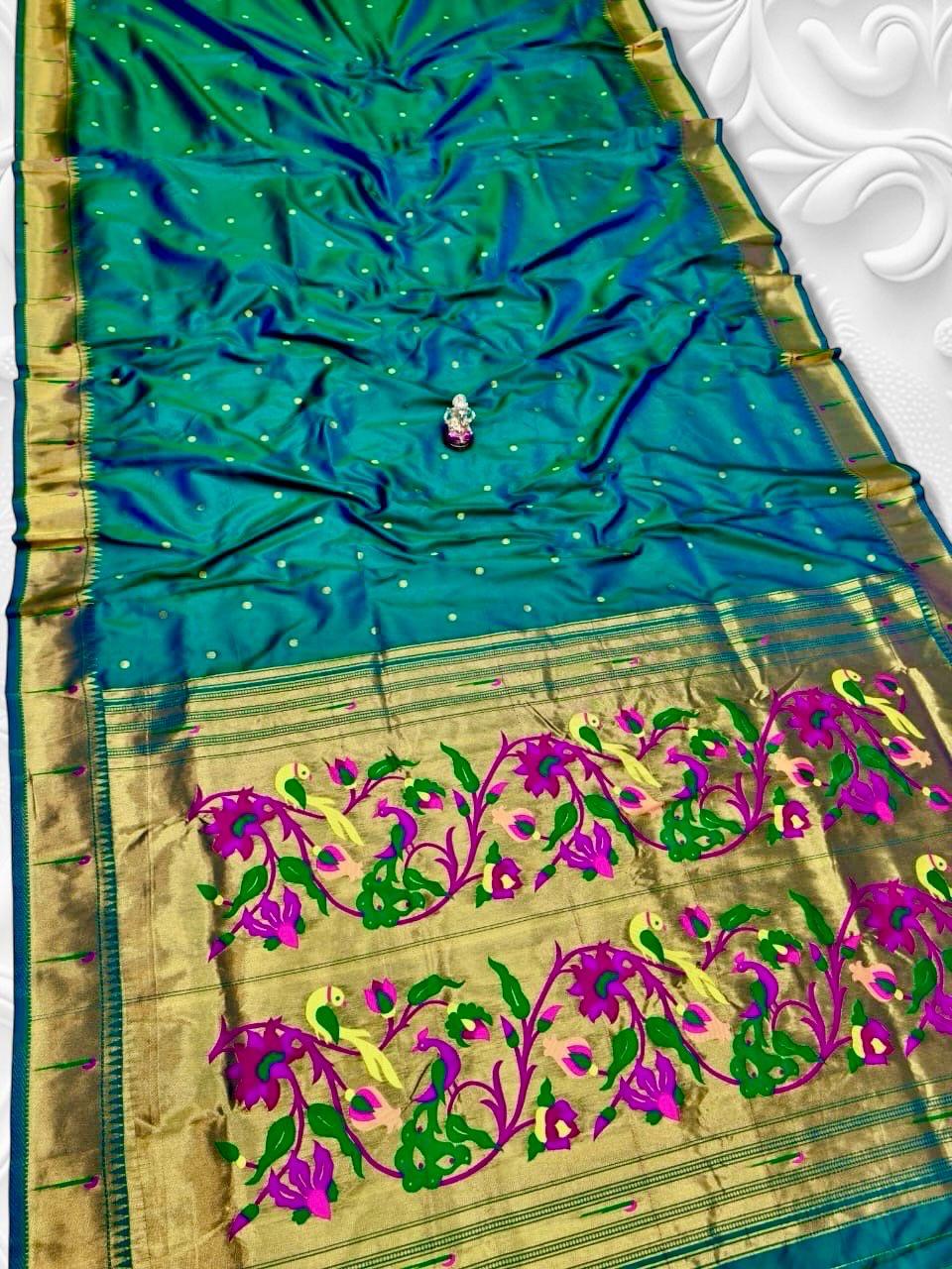 Gouri Muniya Paithani Saree
