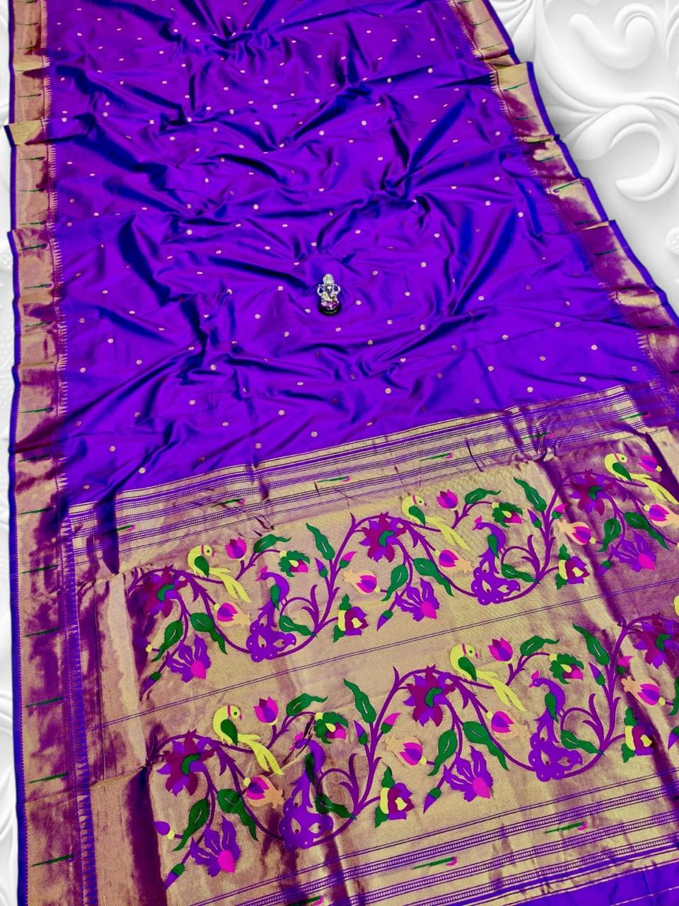 Gouri Muniya Paithani Saree