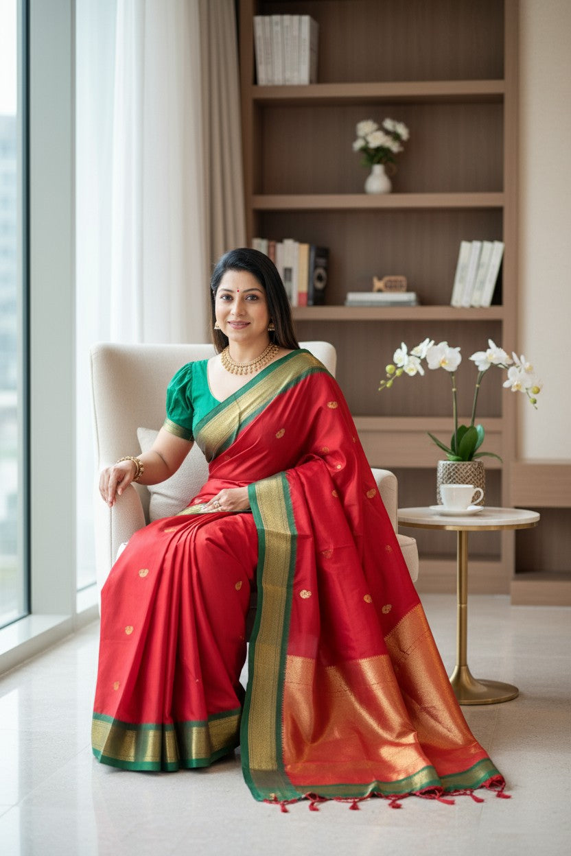 Paithani Kadiyal Mor