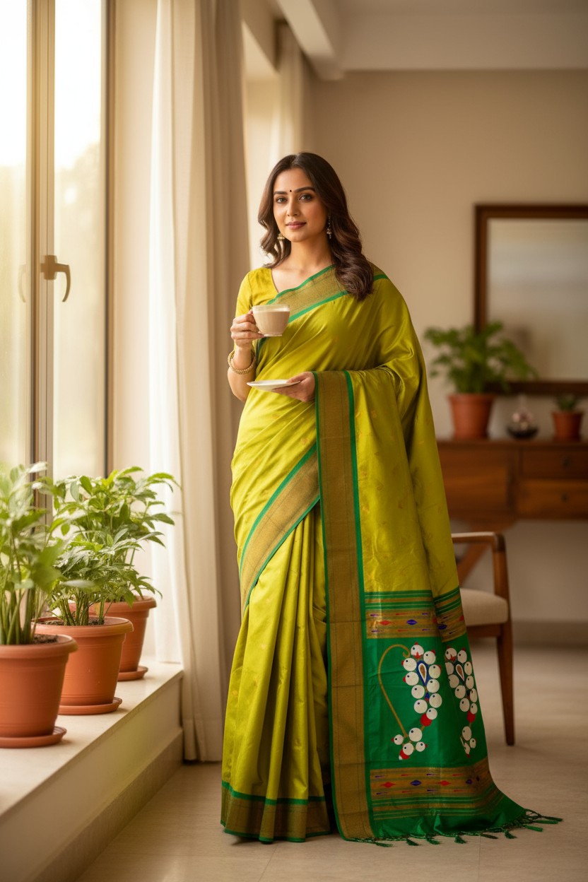 Paithani Chandrakor Nath