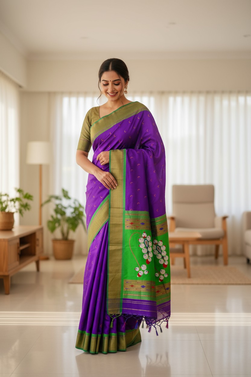 Paithani Chandrakor Nath