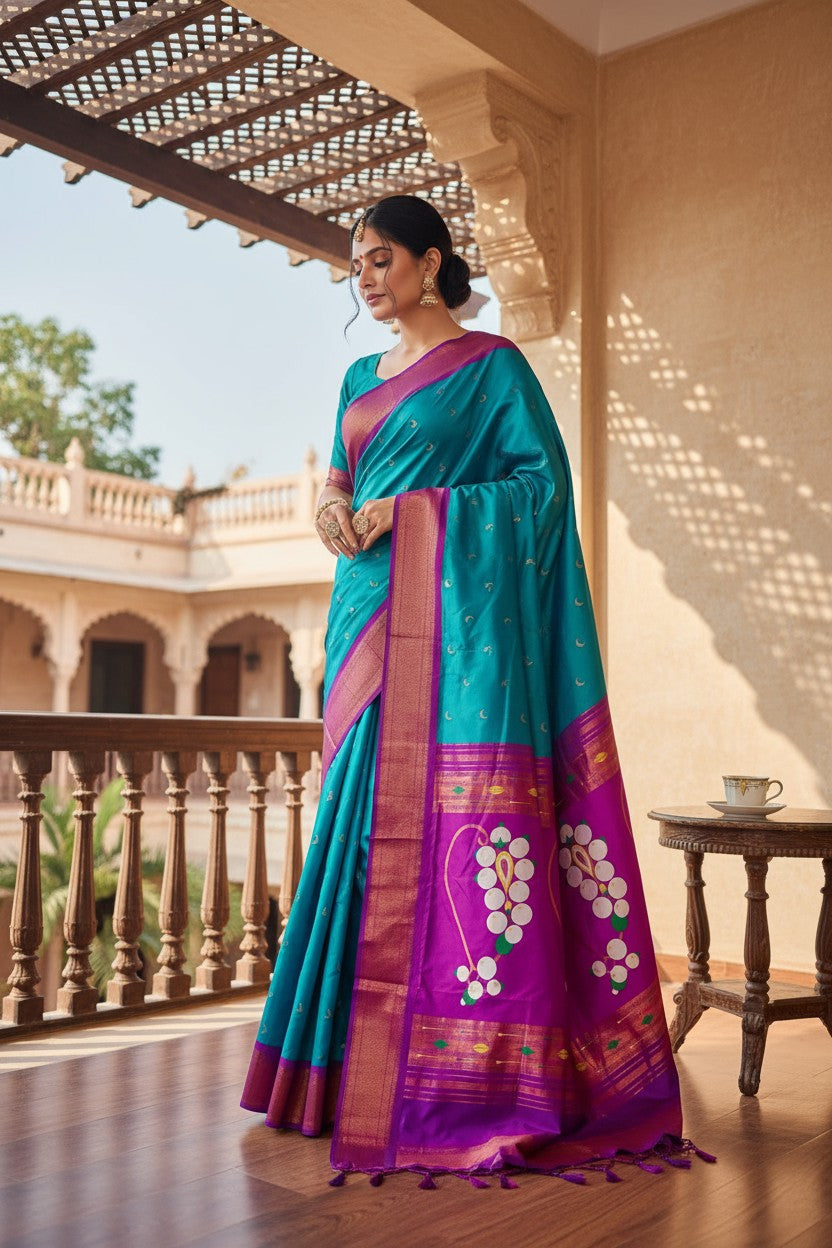 Paithani Chandrakor Nath