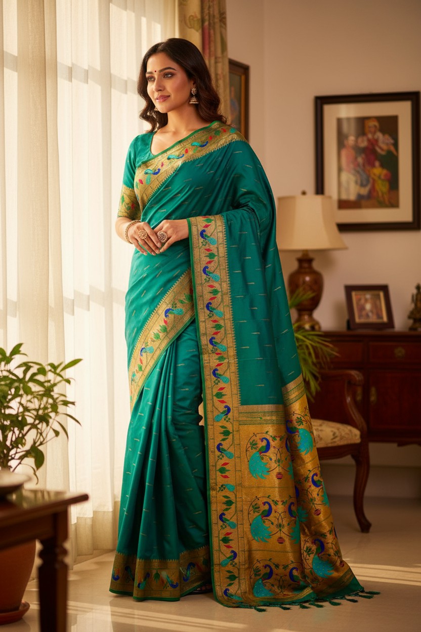 Anvika Brocade Saree