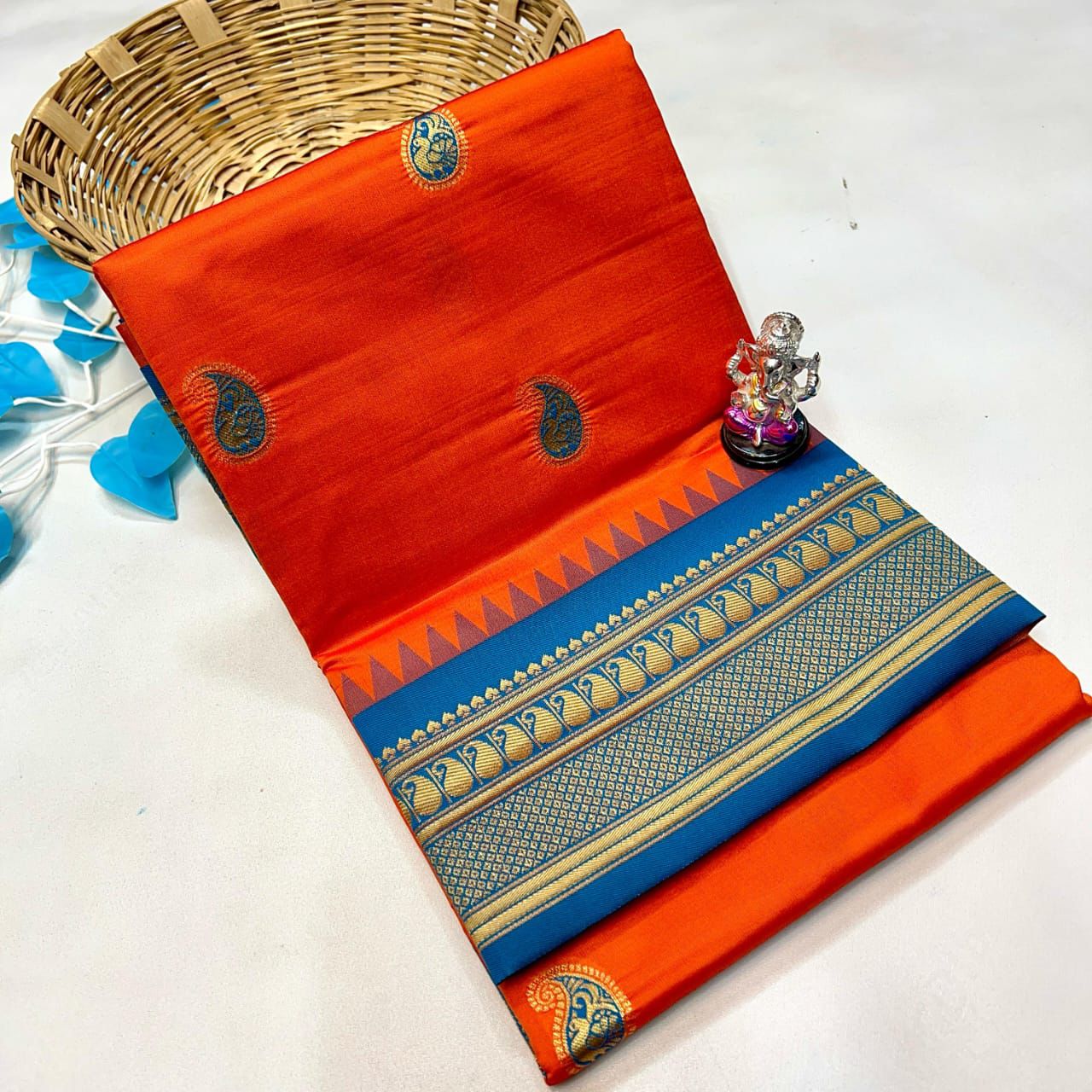 Ananya Peacock Paithani Saree