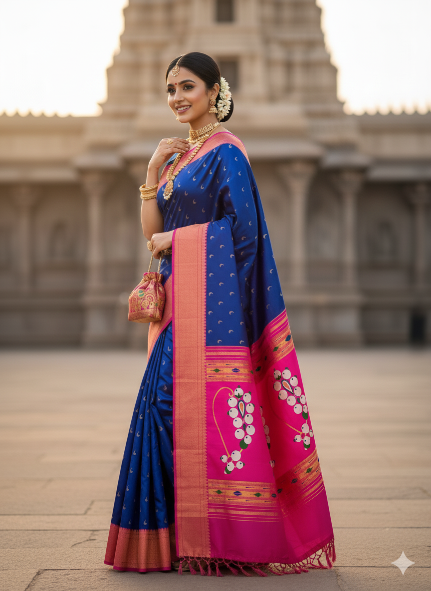 Paithani Chandrakor Nath