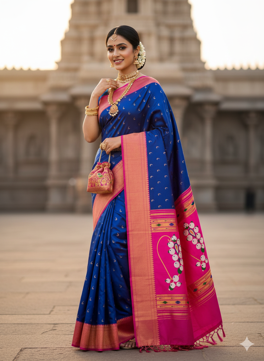 Paithani Chandrakor Nath