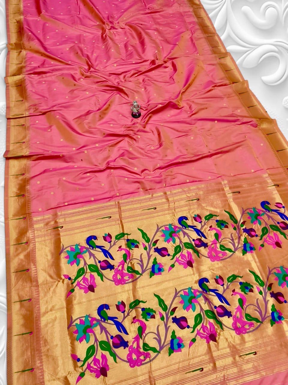 Gouri Muniya Paithani Saree