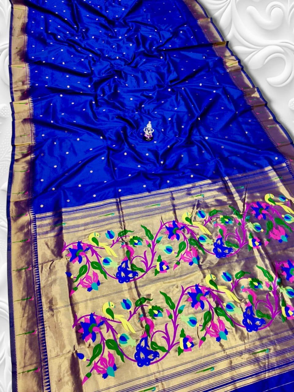 Gouri Muniya Paithani Saree