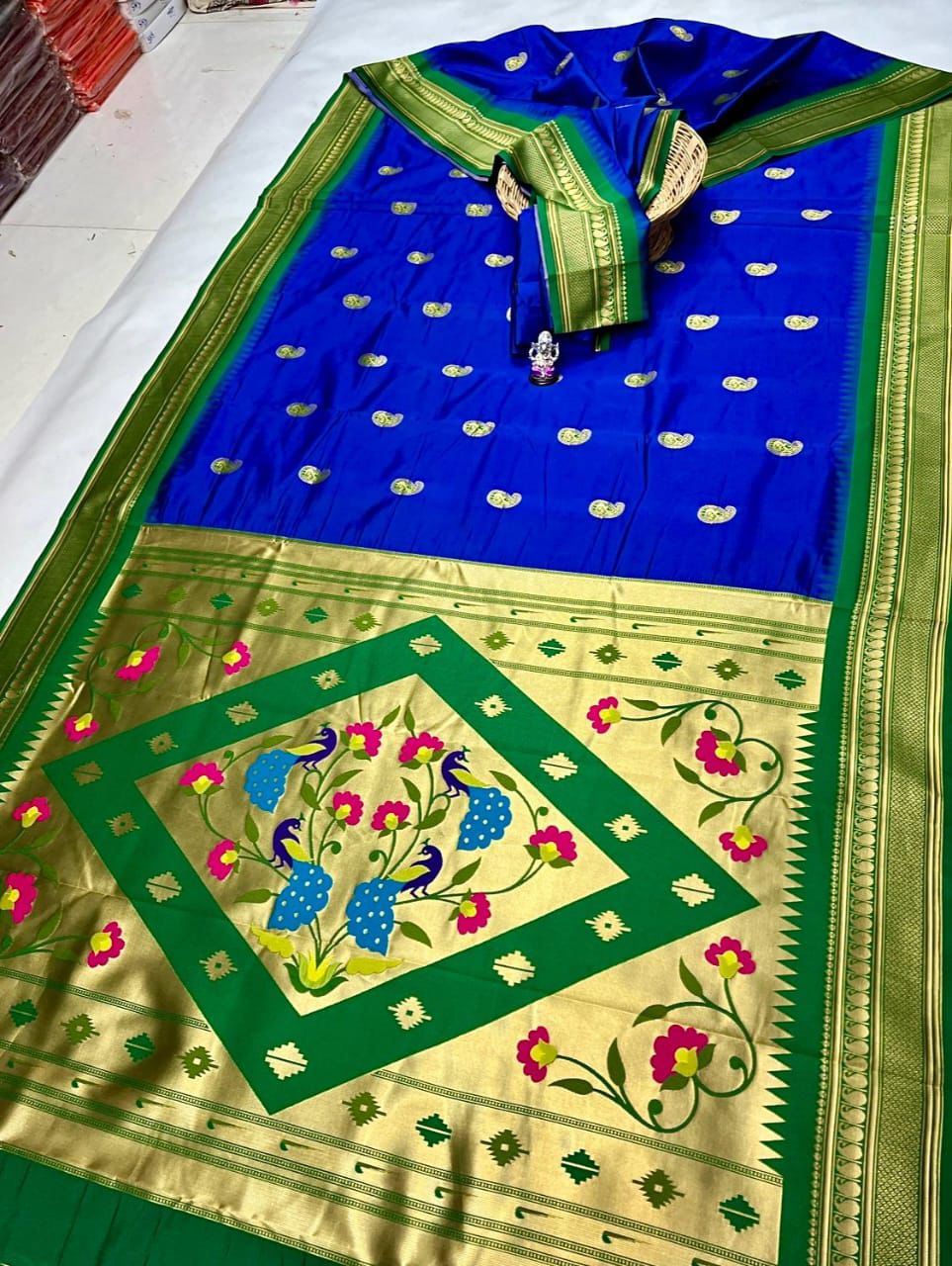 Ananya Peacock Paithani Saree