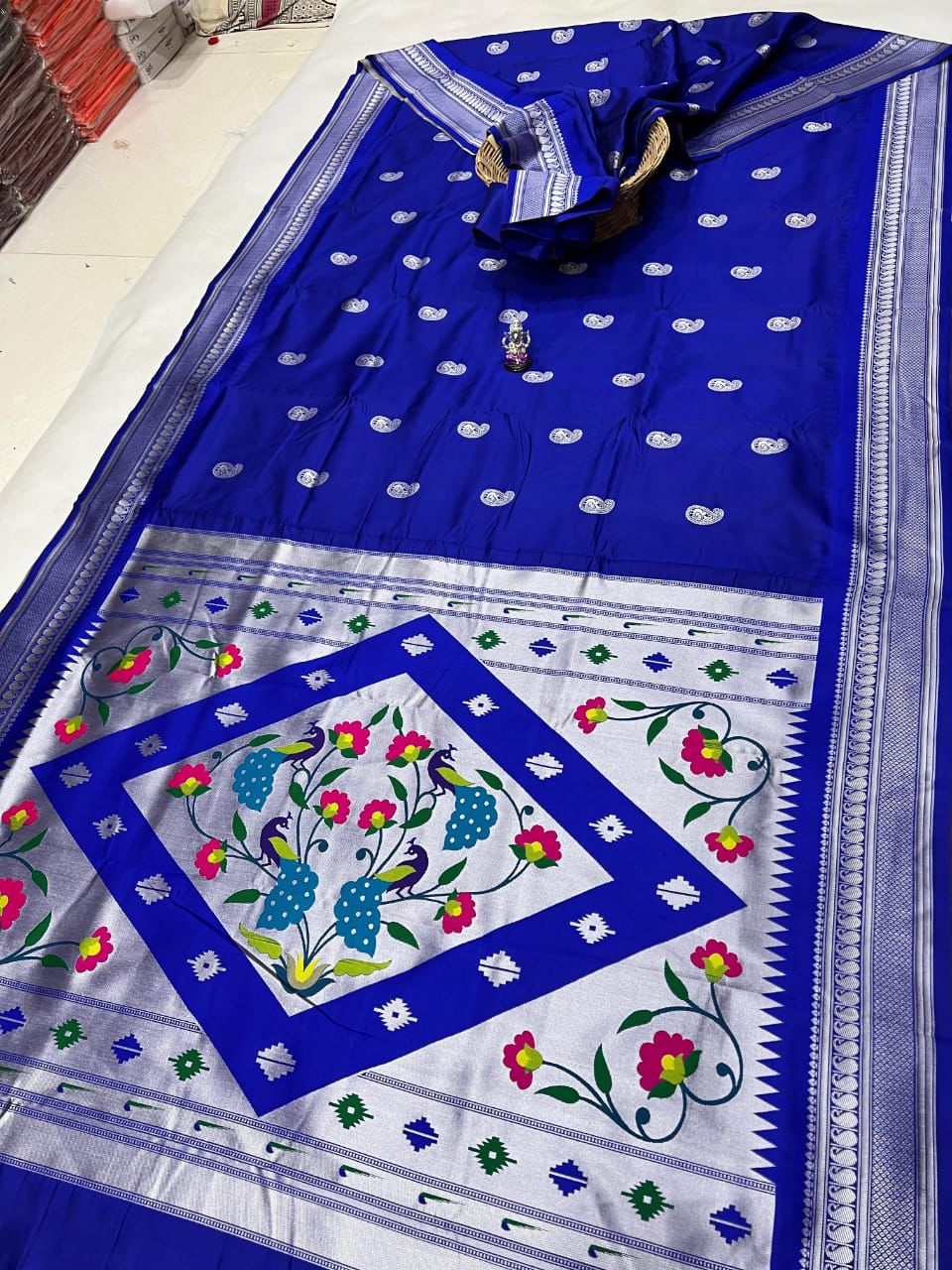 Ananya Peacock Paithani Saree