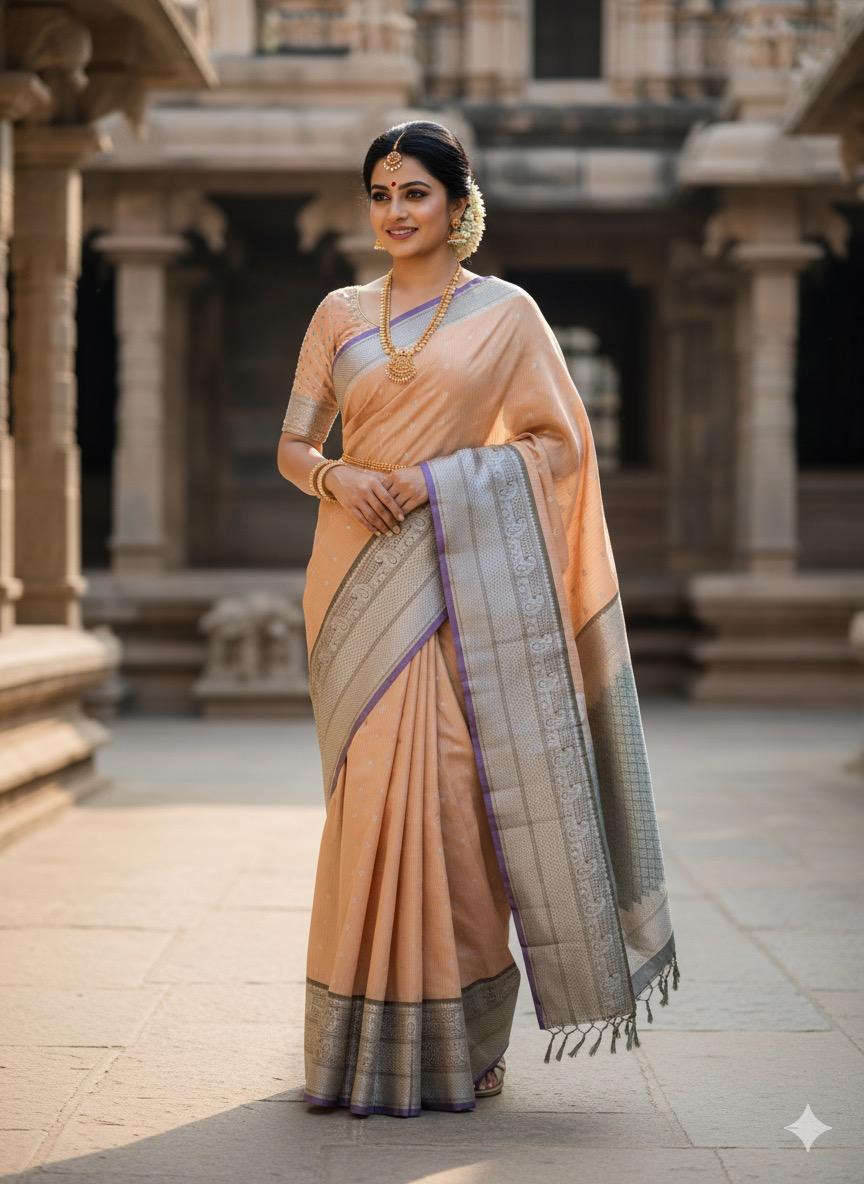 Gadwal Semi Pattu Saree